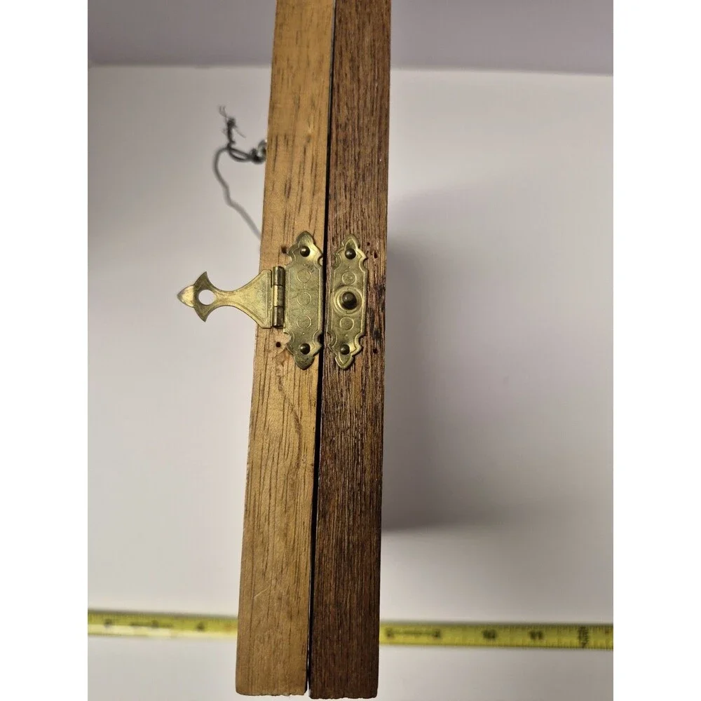Vintage Bless This House Key Hidden Key Wall Box Faded cottage core
